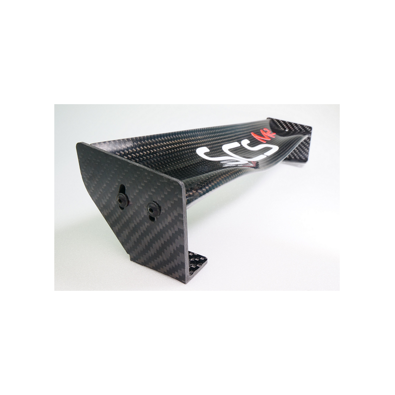 Achterwing 240mm WAVE CARBONE steunen rc auto 1/5 Genius XR4