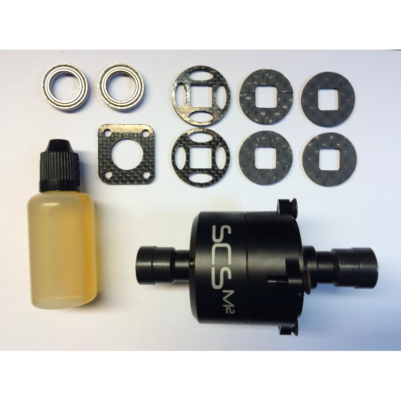 Differentieel POWERLOCK BLACK EDITIE SCS M2 rc auto 1/5 TC Genius, Mecatech te koop belgie