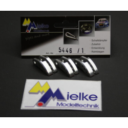 Set kopplelingsschoenen ALUMINIUM MIELKE Power Gearshift rc auto 1/5 TC Genius, Mecatech