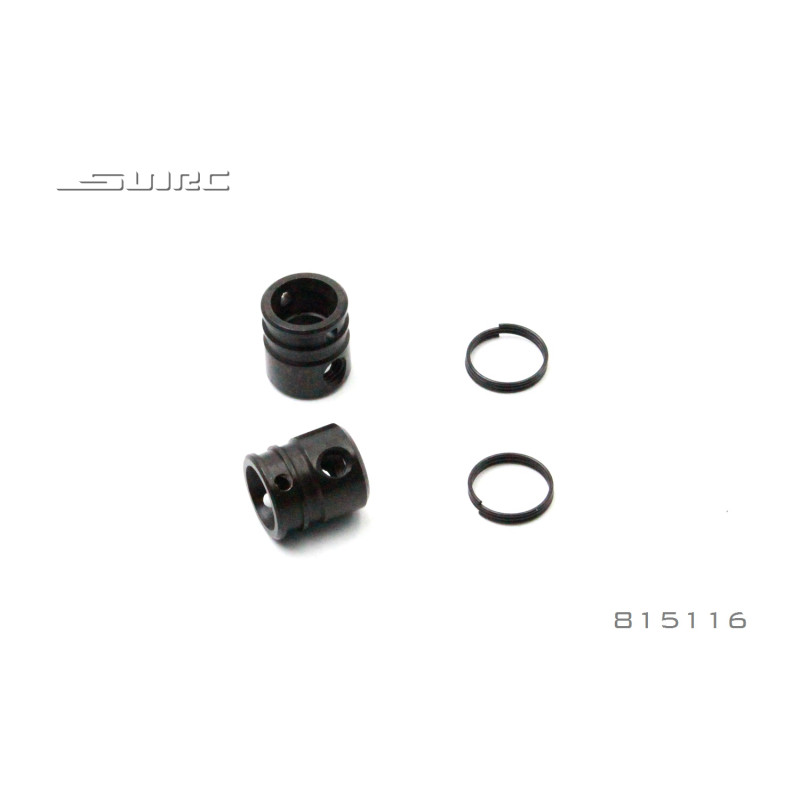 Set 2 cardan aftakas  CENTRALE TRANSMISSIE VOORAAN of ACHTERAAN rc auto SNRC GT 1/8 SNRC S86E-PRO