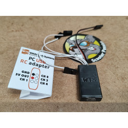 Adaptator Dongel USB PC 4 KANALEN similuator VRC PRO te koop belgie nederland