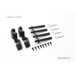 Montage carrosserie steunen rc auto SNRC GT 1/8