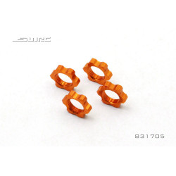 Set 4 wielschroeven 17mm rc...