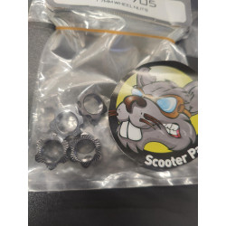 Set 4 wielschroeven 17mm rc auto SNRC GT 1/8 S86E PRO - GRIJS