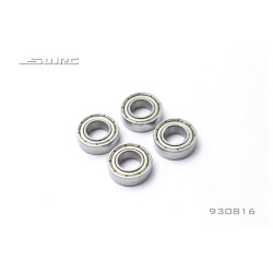 Set 4 lagers 8X16X4 mm  rc auto SNRC GT 1/8 S86E
