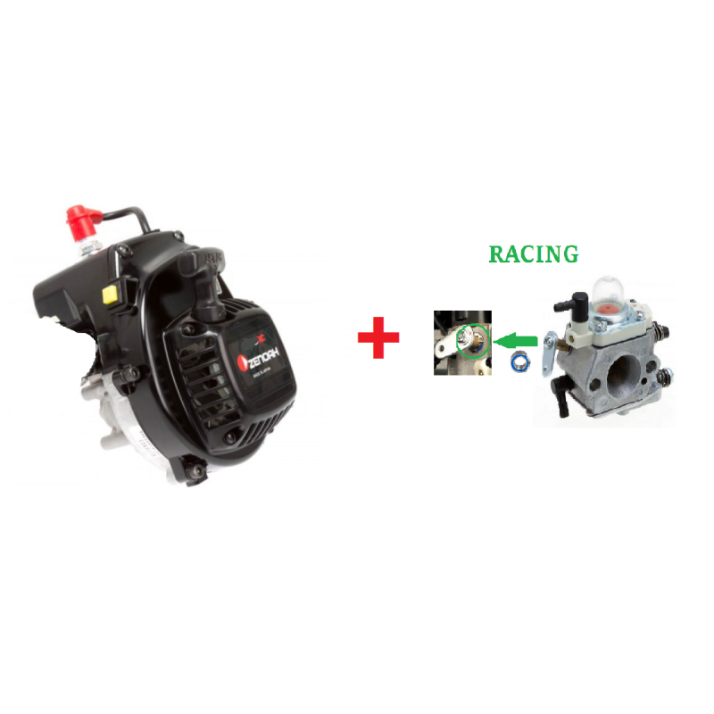moteur zenoah g230 avec carburateur wT603 walbro avec roulement à vendre belgique france