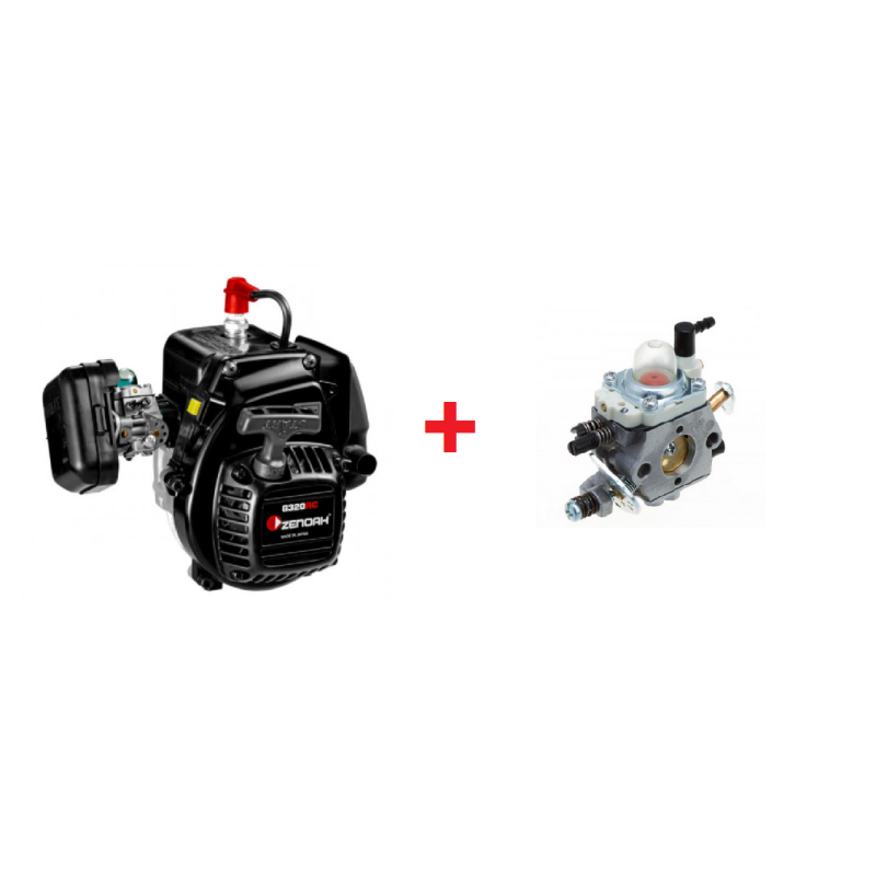 motor zenoah g320 en carburateur wt1107