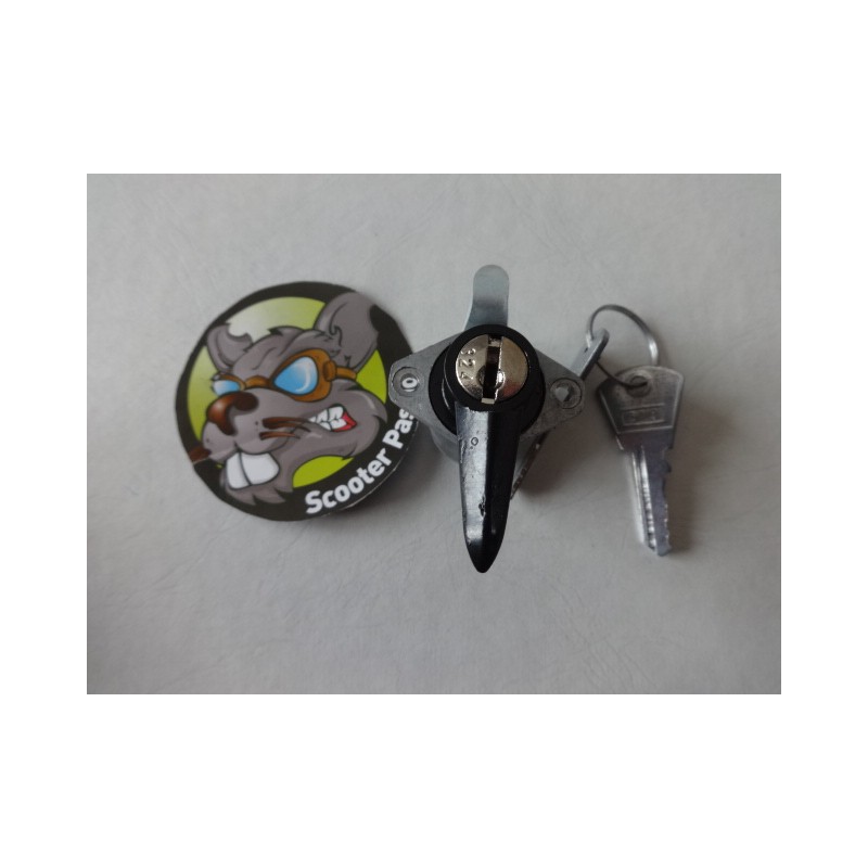 Serrure NOIRE de boîte à gants Lambretta GP/DL