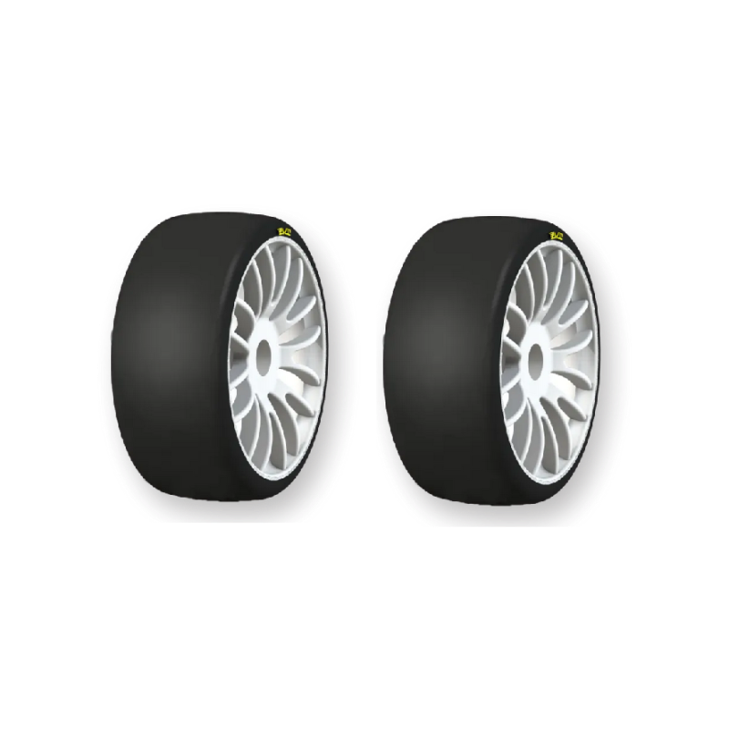 Set 2 banden PMT GT 1/8  SLICK  te koop rc winkel belgie