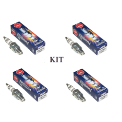 Kit 4 bougies CR7HIX moteurs Zenoah G230 à G320
