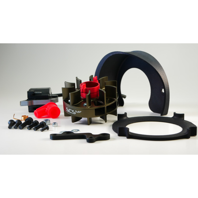 Onsteking set SCS M2 Power Fan Wheel 2 - 65mm voor motor Zenoah G230