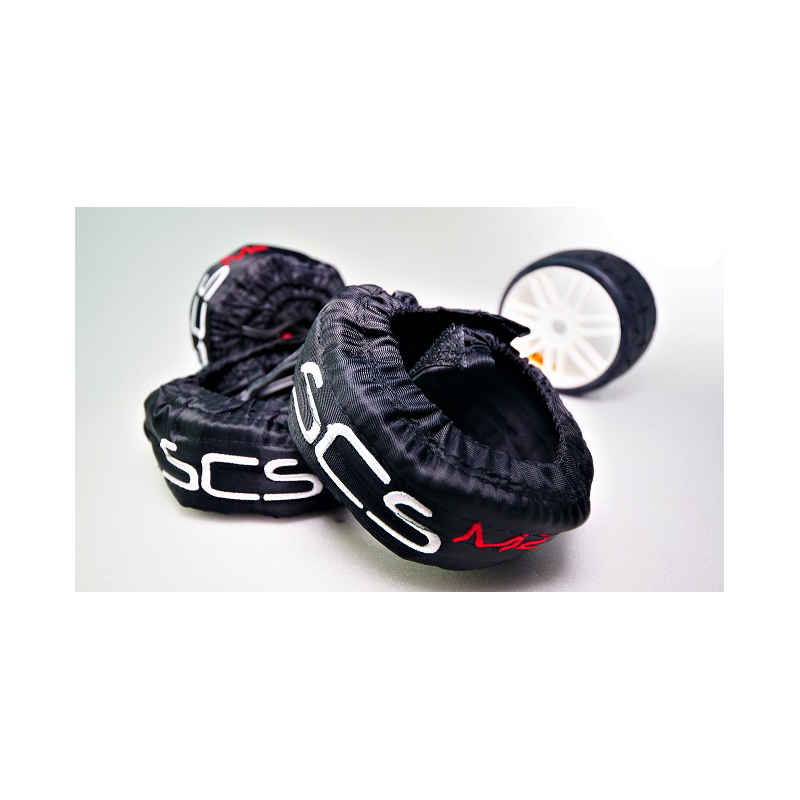 Couvertures chauffantes SCS M2 pneus voitures RC 1/8 On road, 1/8 GT Rallygame