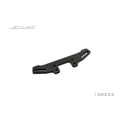 Vooraan CARBONE 3mm tower shockdempers steun rc auto SNRC R3  - OPTIE