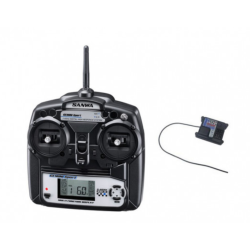 Radio à manches/sticks Sanwa GEMINI SPORT + Récepteur RX-391W à vendre magasin modelisme belgique france