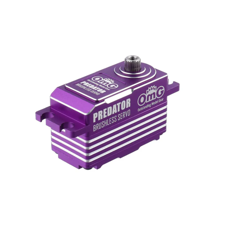 Servo Brushless D4 PREDATOR Low Profile DRIFT - PROGRAMMEEDBAAR  - 17KG -  OMG  te koop belgie nederland rc winkel