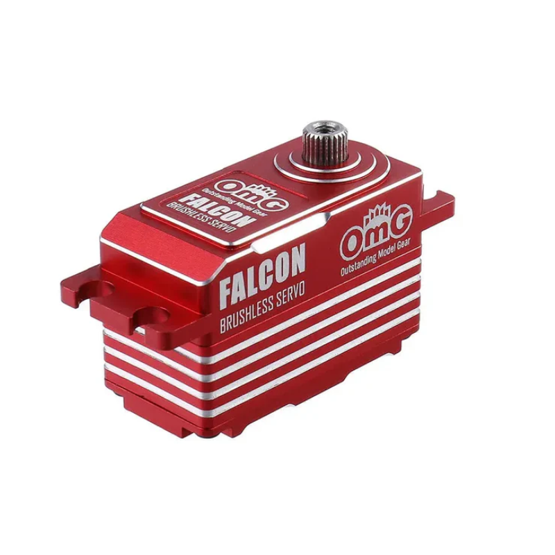 Servo Brushless D4 FALCON Low Profile DRIFT - PROGRAMMEEDBAAR  - 12KG -  OMG