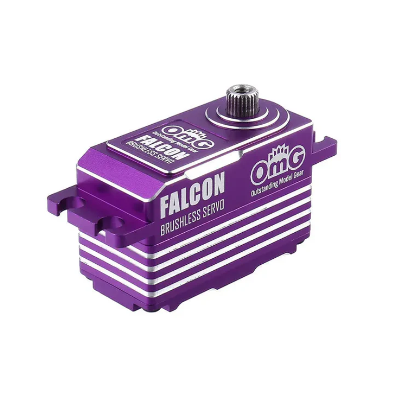 Servo Brushless D4 FALCON Low Profile DRIFT - PROGRAMMABLE - 12KG -  OMG
