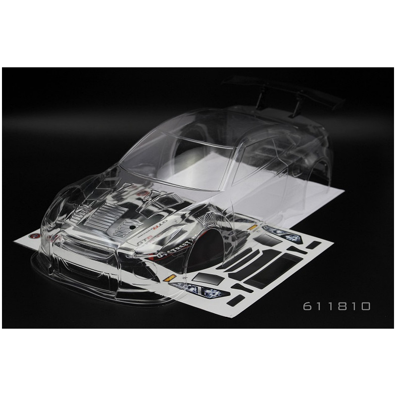 Carrosserie set SNRC 1/10 RC auto DRIFT NISSAN GTR