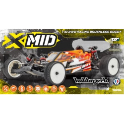 Buggy HOBBYTECH X-MID 4X2 Brushless RTR à vendre magasin modélisme belgique france
