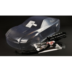 Carrosserie NISSAN GT R35 SKYLINE voiture rc 1/5 Genius XR4, Mecatech - 1,5mm Lexan à vendre magasin modélisme belgique france