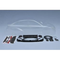 Body AUDI RS3 LMS SWB voiture rc 1/5 Genius XR4, Mecatech - 1,5mm Lexan te koop rc winkel belgie nederand