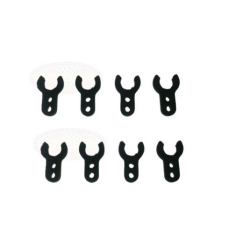 Kit entretoises Plastic pour pin Ø6mm , 4X 2mm+ 4X 3mm  - 8 pièces

Pour voiture rc Genius