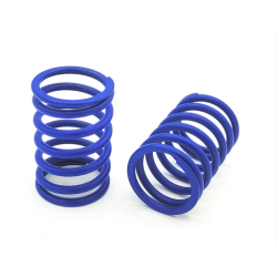 Kit 2 ressorts amortisseur voiture rc 1/5 Genius XR4 BLEU FONCE - Linear - 4.5 SPIRES - MEDIUM/MEDIUM