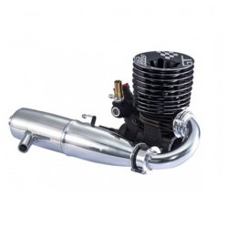 Combo Nitro motor OS SPEED R21-GT2 rc auto GT 1/8 Rallygame - 5 Poorten