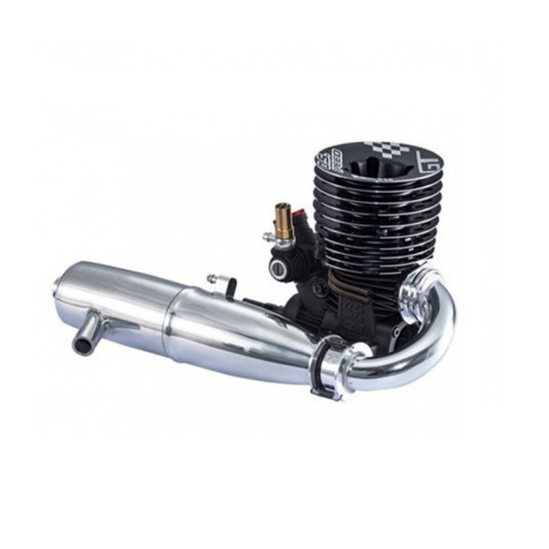 Combo Nitro motor OS SPEED R21-GT2 rc auto GT 1/8 Rallygame - 5 Poorten