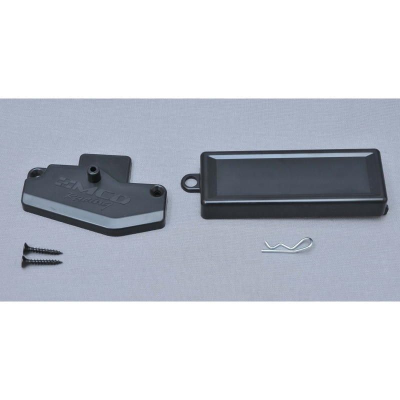 Kit couvercles latine servos / récepteur / lipo voiture RC MCD XR5 - NEW