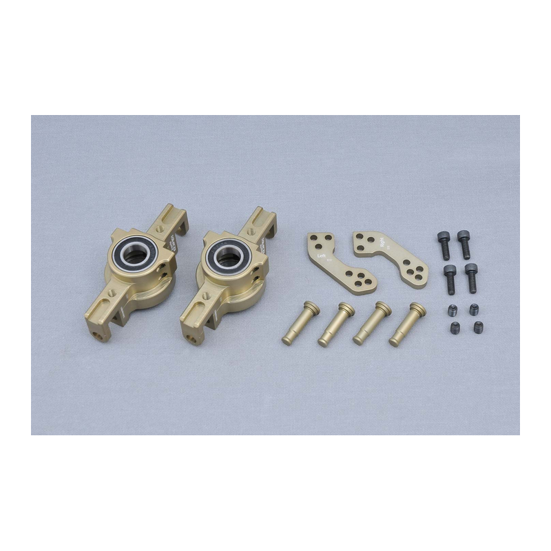 Set 2 VOORAAN fusees dragers ophanging en stuur rc auto MCD XR5  - ALUMINIUM OPTIE te koop rc winkel