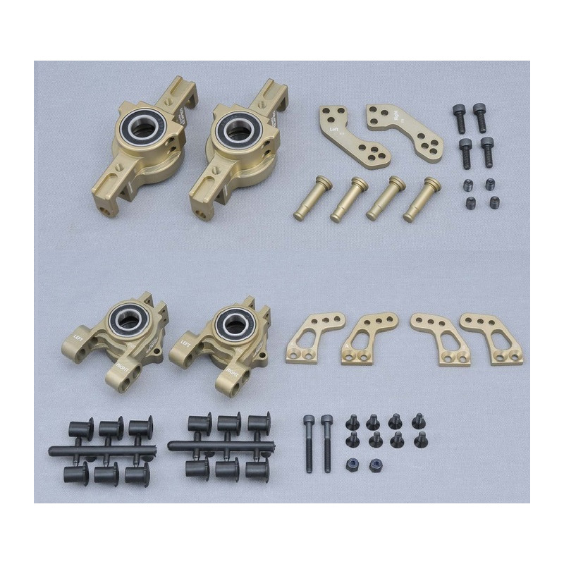 Kit 4 portes fusée supension voiture MCD XR5  - OPTION ALUMINIUM