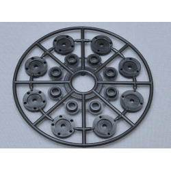 Kit pistons et guide pour amortisseurs voiture RC 1/5 MCD XR5, XS5