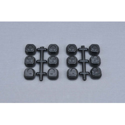 Kit inserts réglage ouverture pinçage triangles suspension OPTION ALUMINIUM voiture RC MCD XR5