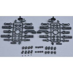 Kit chapes tirants rotules voiture RC MCD XR5, XS5 - Boll Joint Rod End Set à vendre magasin modélisme belgique france