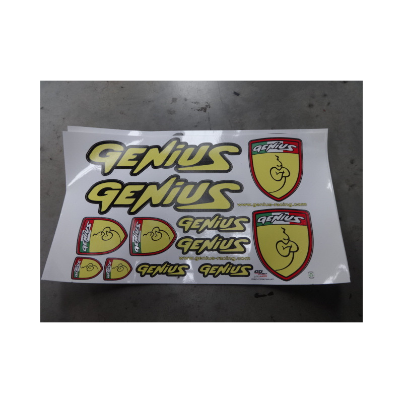 Stickers set rc auto 1/5 Genius XR4