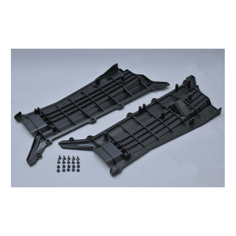 Kit 2 déflecteurs (bavettes) latéraux châssis voiture RC MCD XR5 à vendre magasin modélisme belgique
