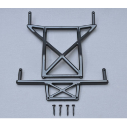 Kit 2 supports carrosserie AVANT et ARRIERE voiture rc 1/5 MCD XR5 RALLY (châssis COURT) à vendre france belgique