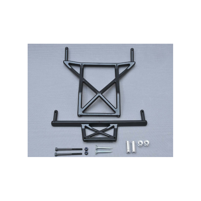 Set 2 vooraan en achteraan carrosserie steunen rc auto 1/5 MCD XR5 MAX (LONG châssis)