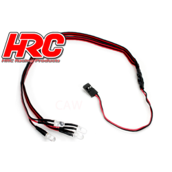 Set LED verlichting rc auto drift - 4 lichten te koop rc winkel belgie