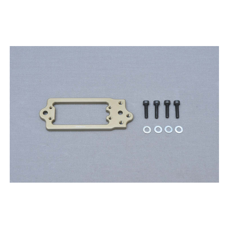 Steunplaat  servo gas/rem rc auto MCD XR5 - OPTIE ALU te koop belgie rc winkel