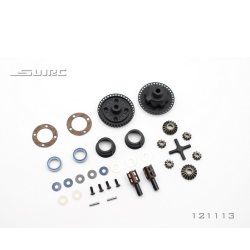 Kit différentiel ARRIERE voiture RC SNRC R3 1/10 PRO V2 magasin modélisme liege