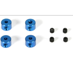 Kit fins de course/butée commande RC - BLEU à vendre magasin modélisme belgique france