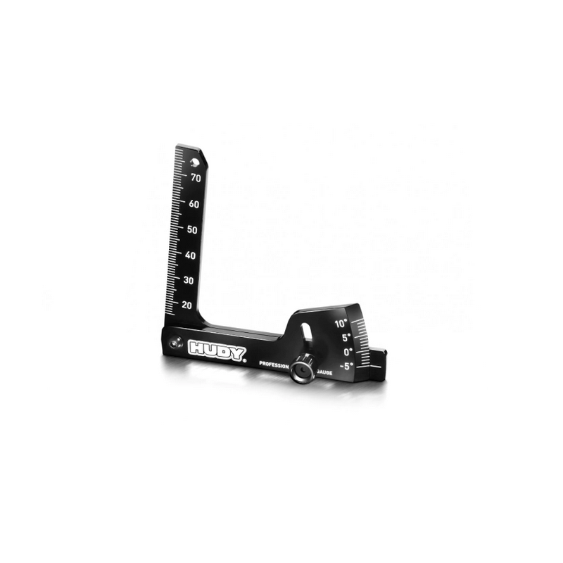 Jauge carrossage setup voiture RC - HUDY - 80mm