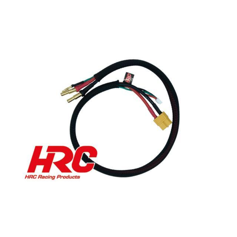 Laadkabel XT60 met buitenbescherming Lipo Hardcase connector Ø 4mm en 5mm te koop belgie rc winkel