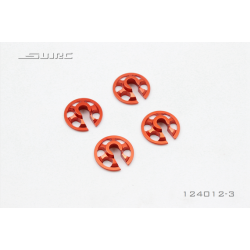 Set 4 shockdemperveren steunen rc SNRC R3 - OPTIE FLAT - 3mm te koop belgie nederland