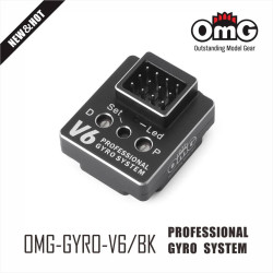 Gyroscope V6 OMG voiture rc drit - NOIR