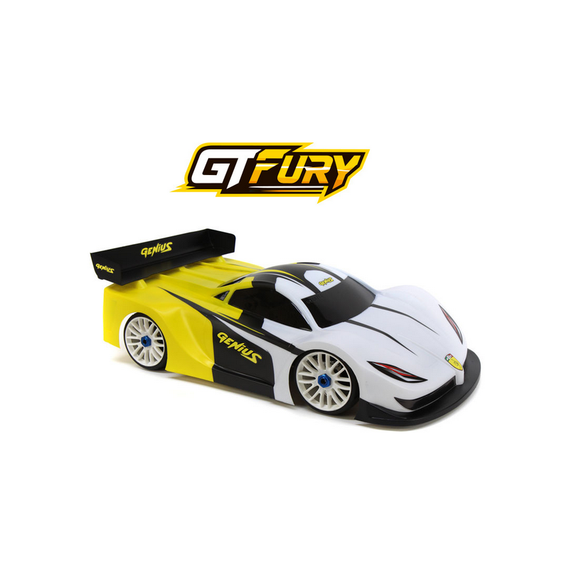Carrosserie voiture RC GT 1/8 GENIUS GT FURY magasin modélisme rc belgique france