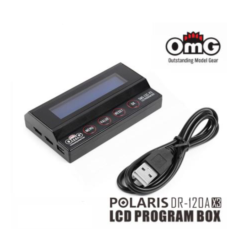 Boitier programmation variateur ESC OMG P3