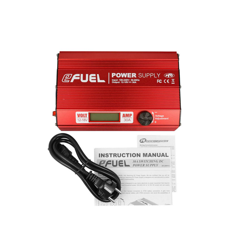 Power Supply eFuel Skyrc 100 tot 240V - 30A 12 tot 18 Volt